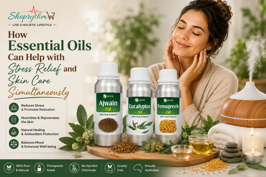 Essential Oils for Stress Relief & Healthy Skin