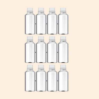 Clear PET Bottle with Cap