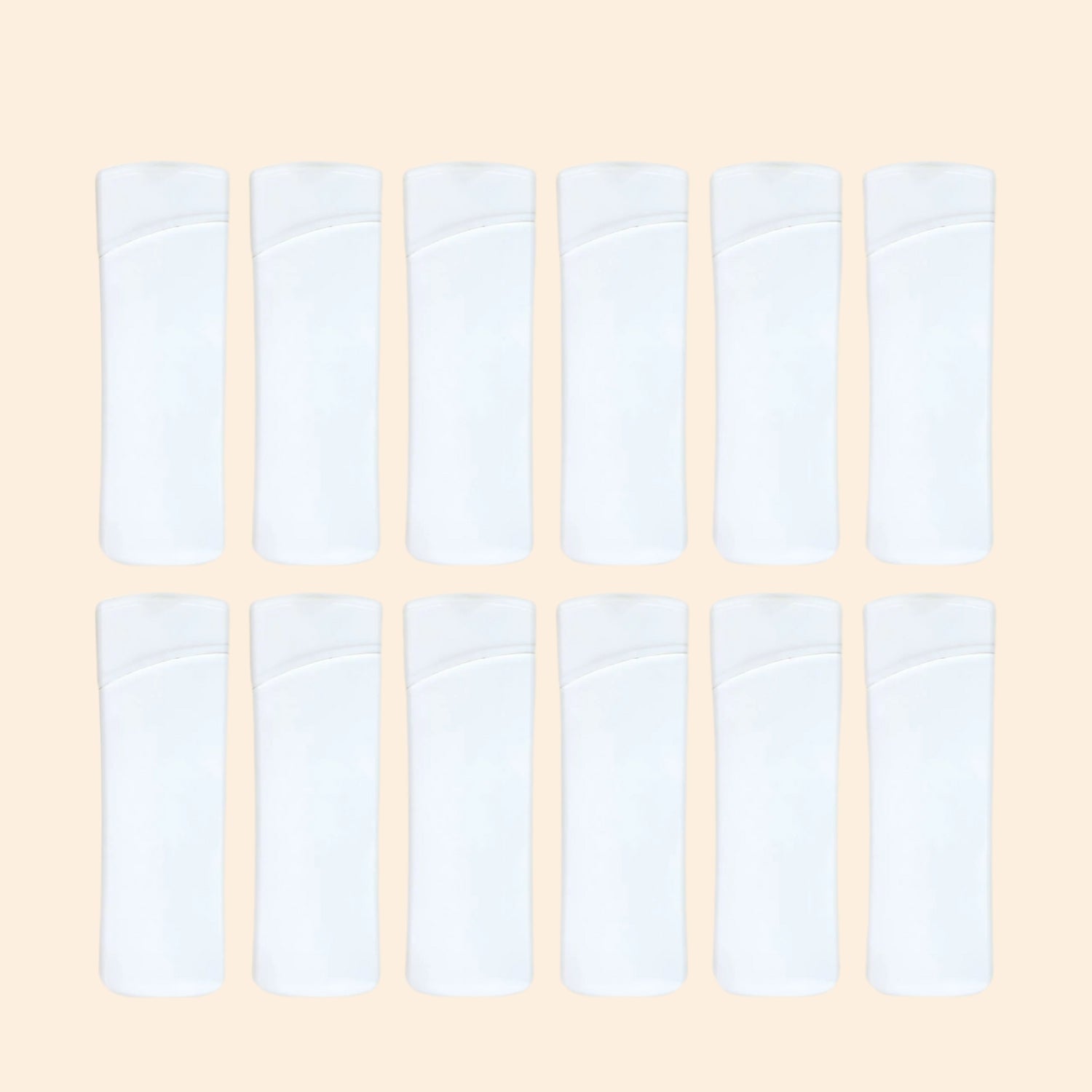 White Plastic Pump Bottles