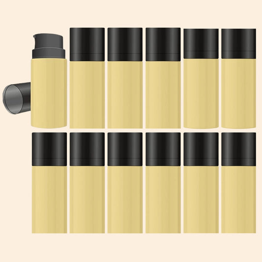 Orange Airless Travel Bottle - 15ml