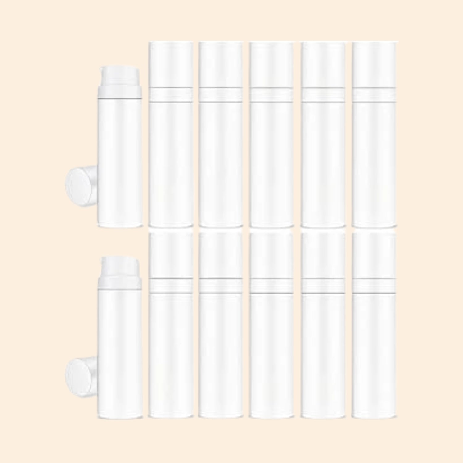 Pump Bottles Travel-Size Plastic Dispensers