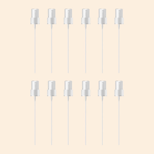 White Pump Dispenser 100ml