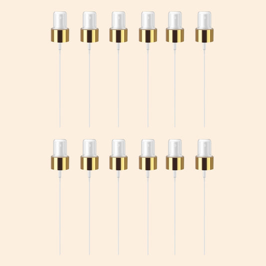 Gold Pump Dispenser – 100ml