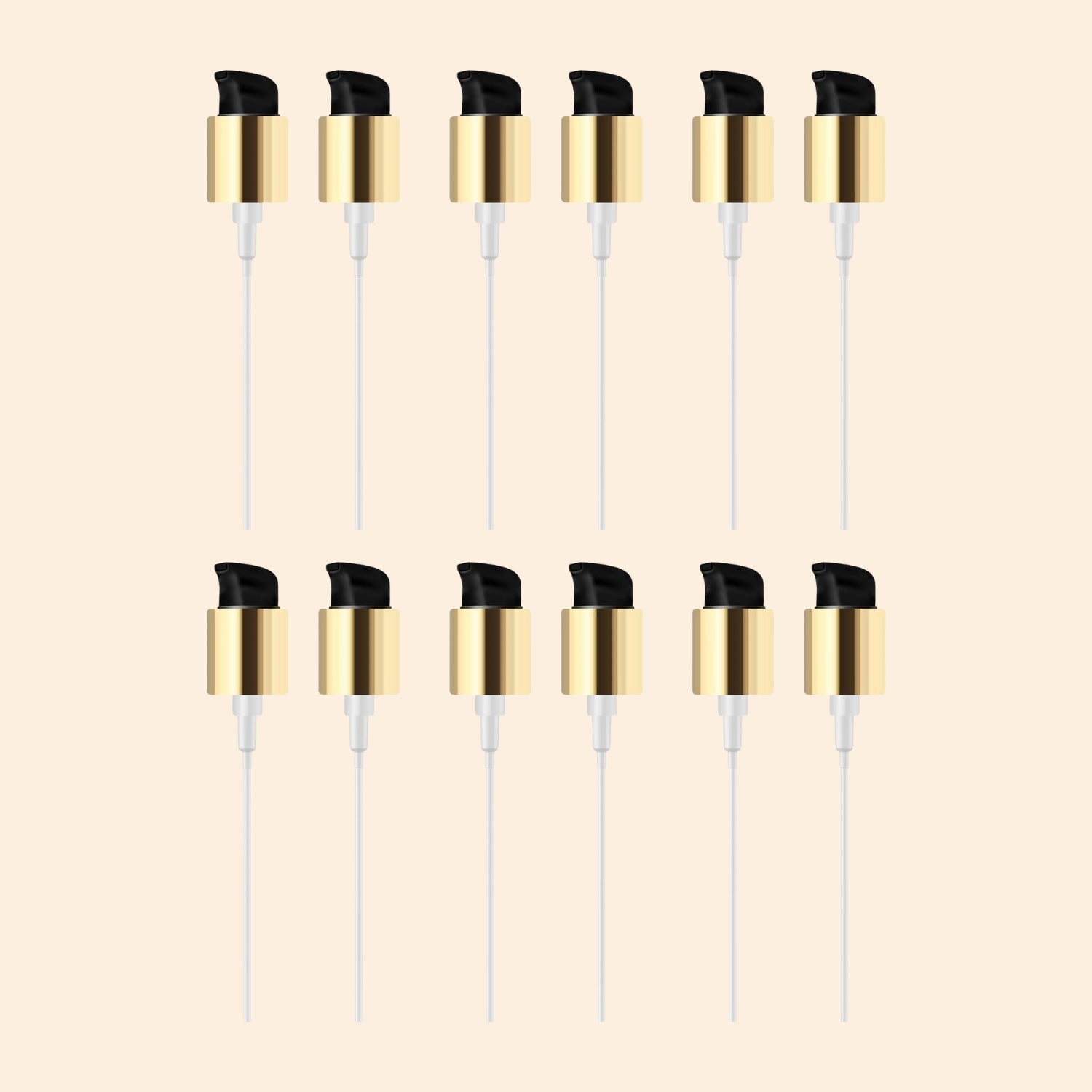 Gold Pump Dispenser  – 100ml