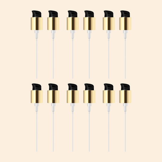 Gold Pump Dispenser – 100ml