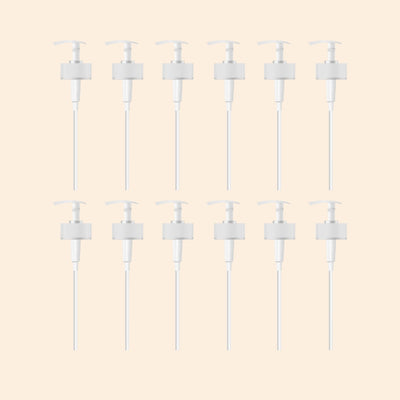 White Pump Dispenser 500ml