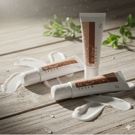 Glycolic acid, kojic acid skin brighteneing cream pack of 6