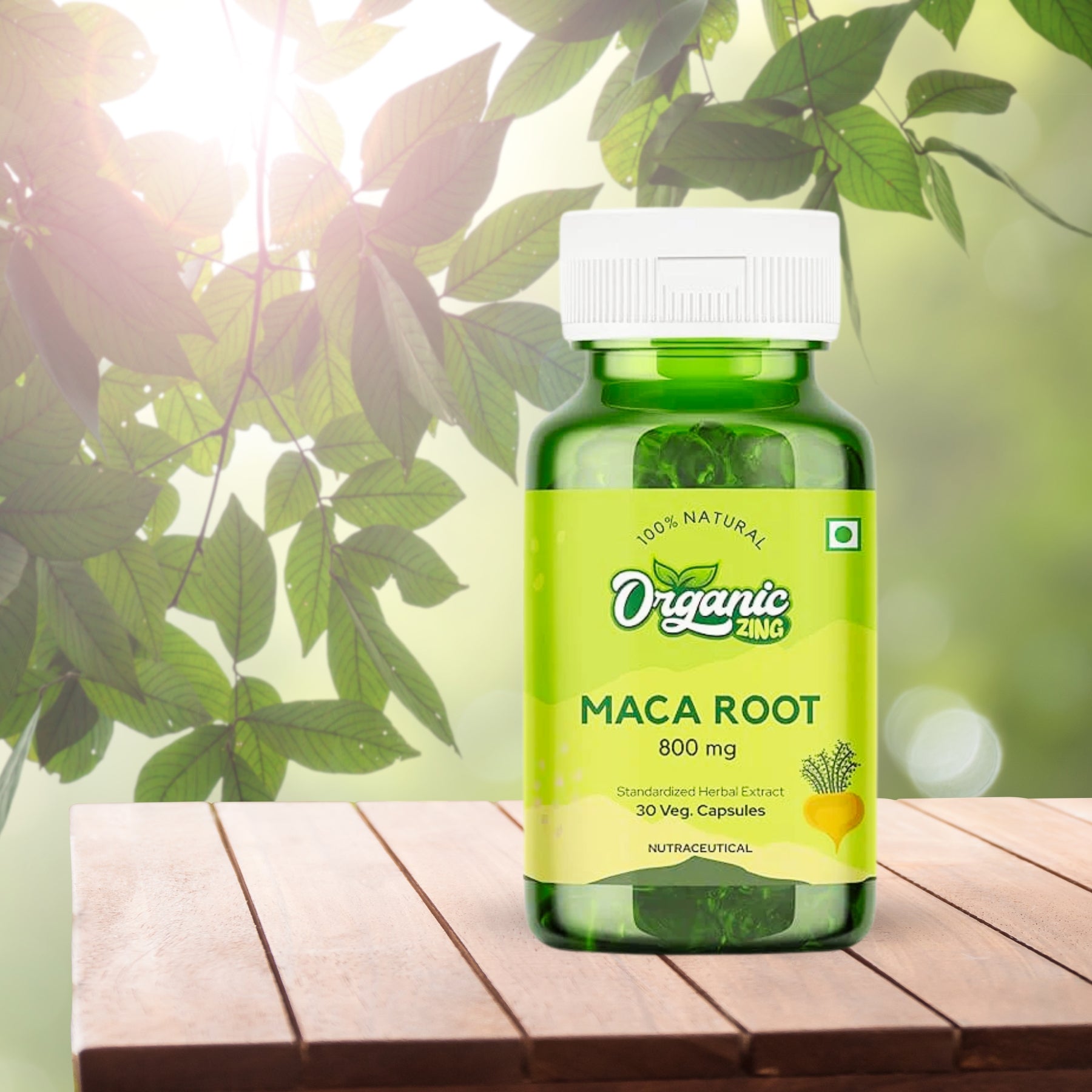 Organic Maca Root Capsules -30 Capsules