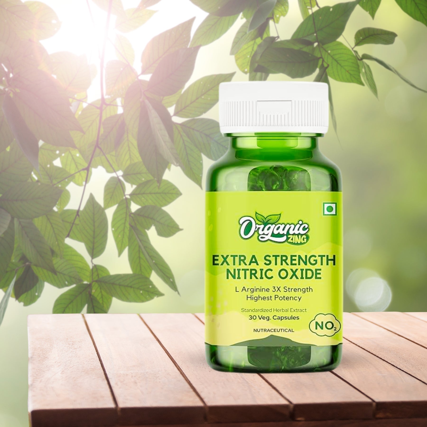Extra Strength Nitric Oxide Supplement -30 Capsules