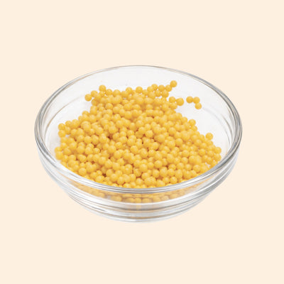 Yellow Bursting Beads