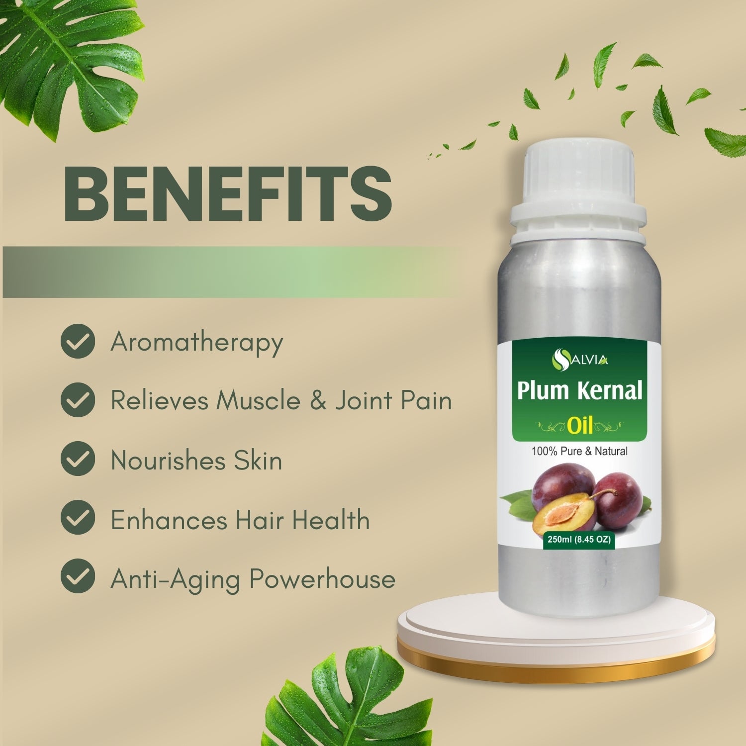 Plum Kernel Oil