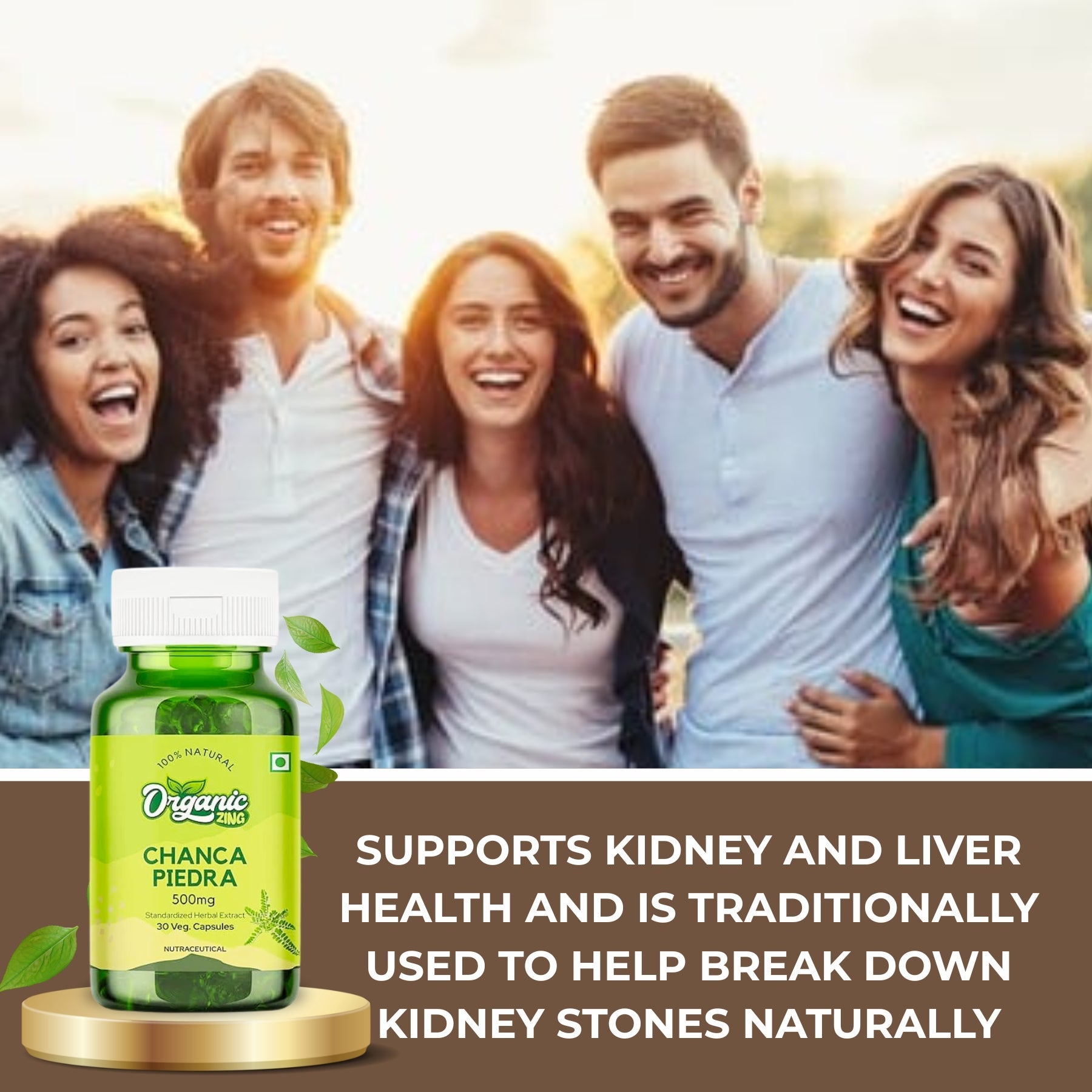 Chanca Piedra 500 mg -30 Capsules