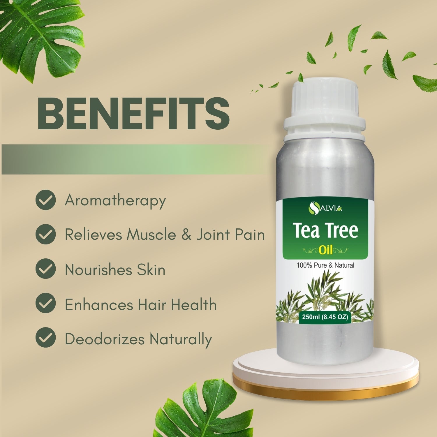 Tea Tree Oil for Dandruff Control