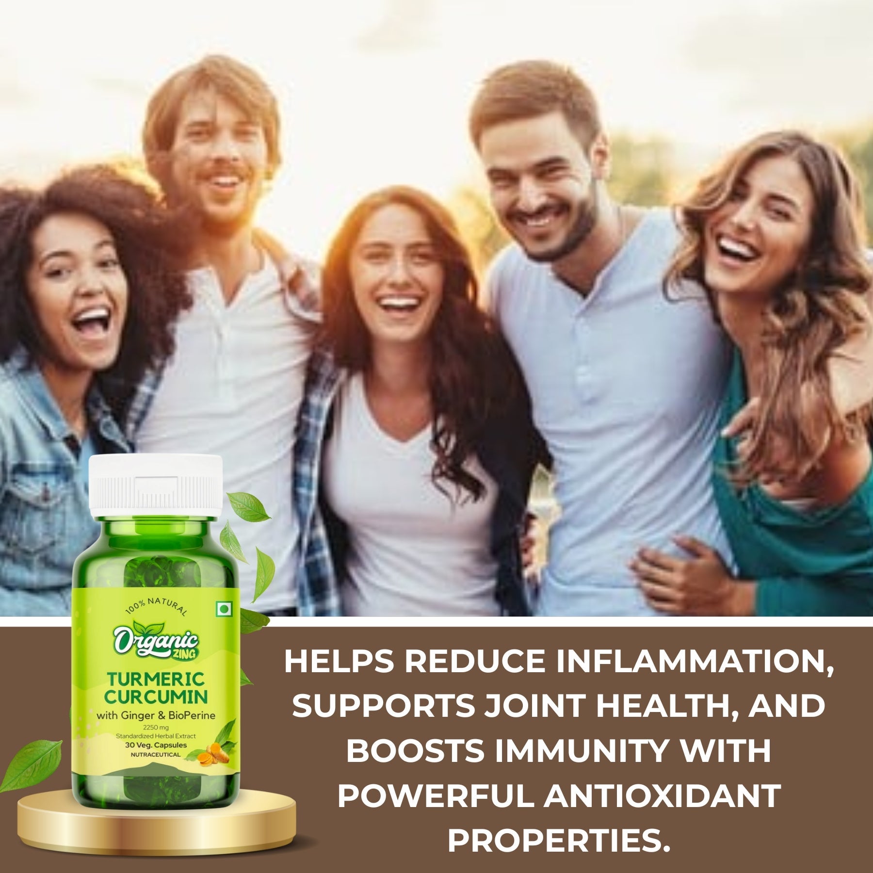 Turmeric Curcumin with Ginger & BioPerine