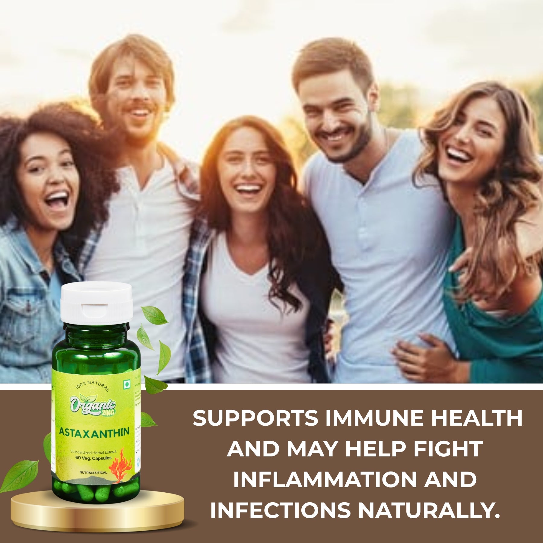 Astaxanthin Extract - 60 Capsules