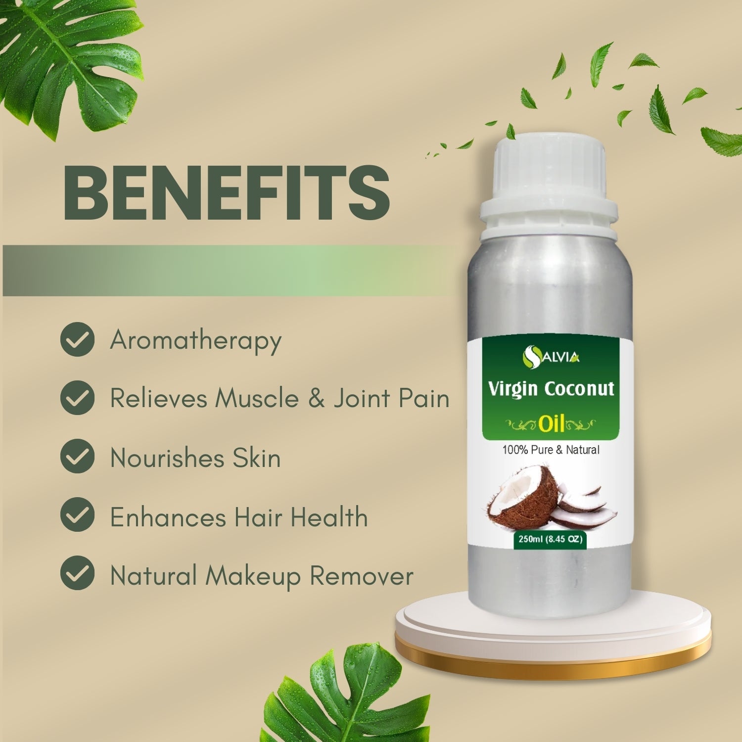 Virgin coconut oil