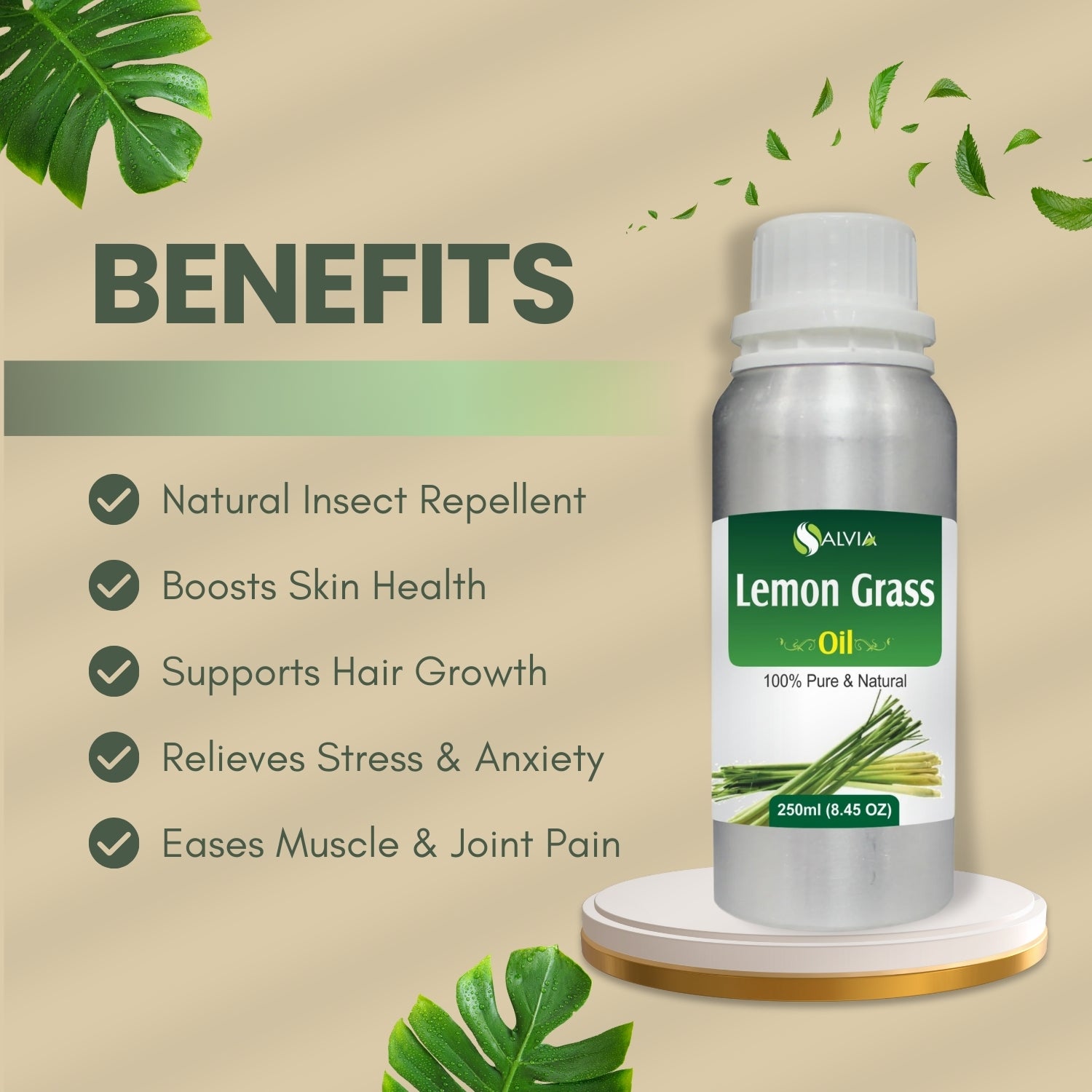 Pure Lemon grass Oil