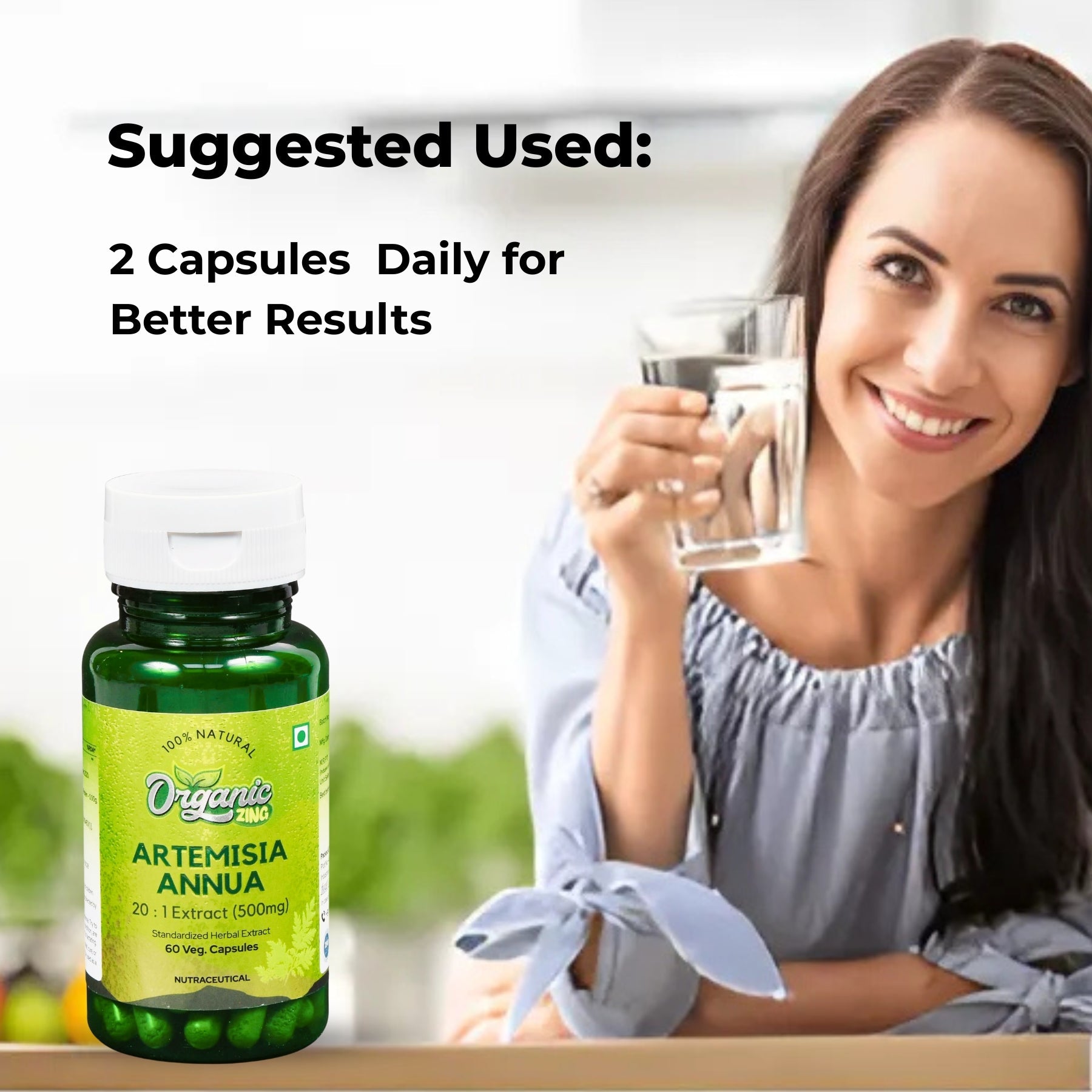Artemisia Annua 20:1 Extract Capsules – 60