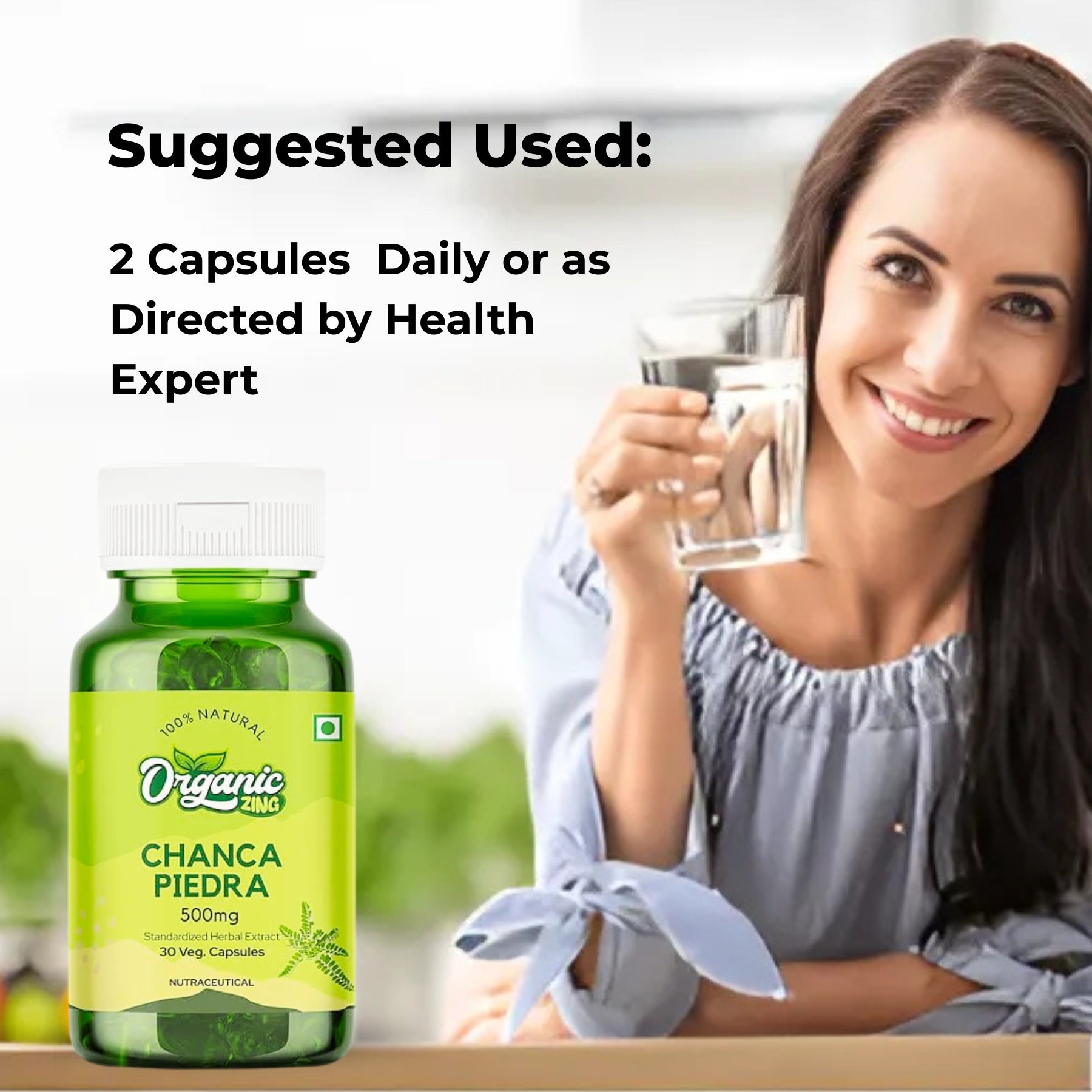 Chanca Piedra 500 mg -30 Capsules