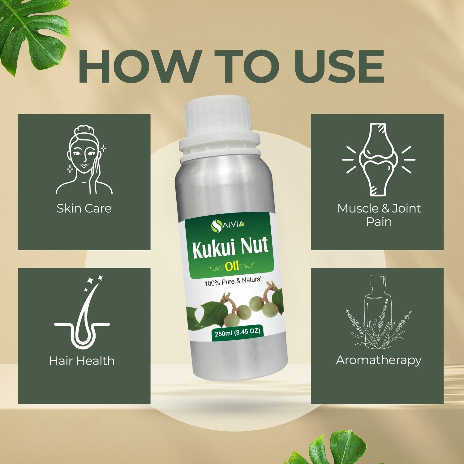 Kukui Nut Carrier Oil