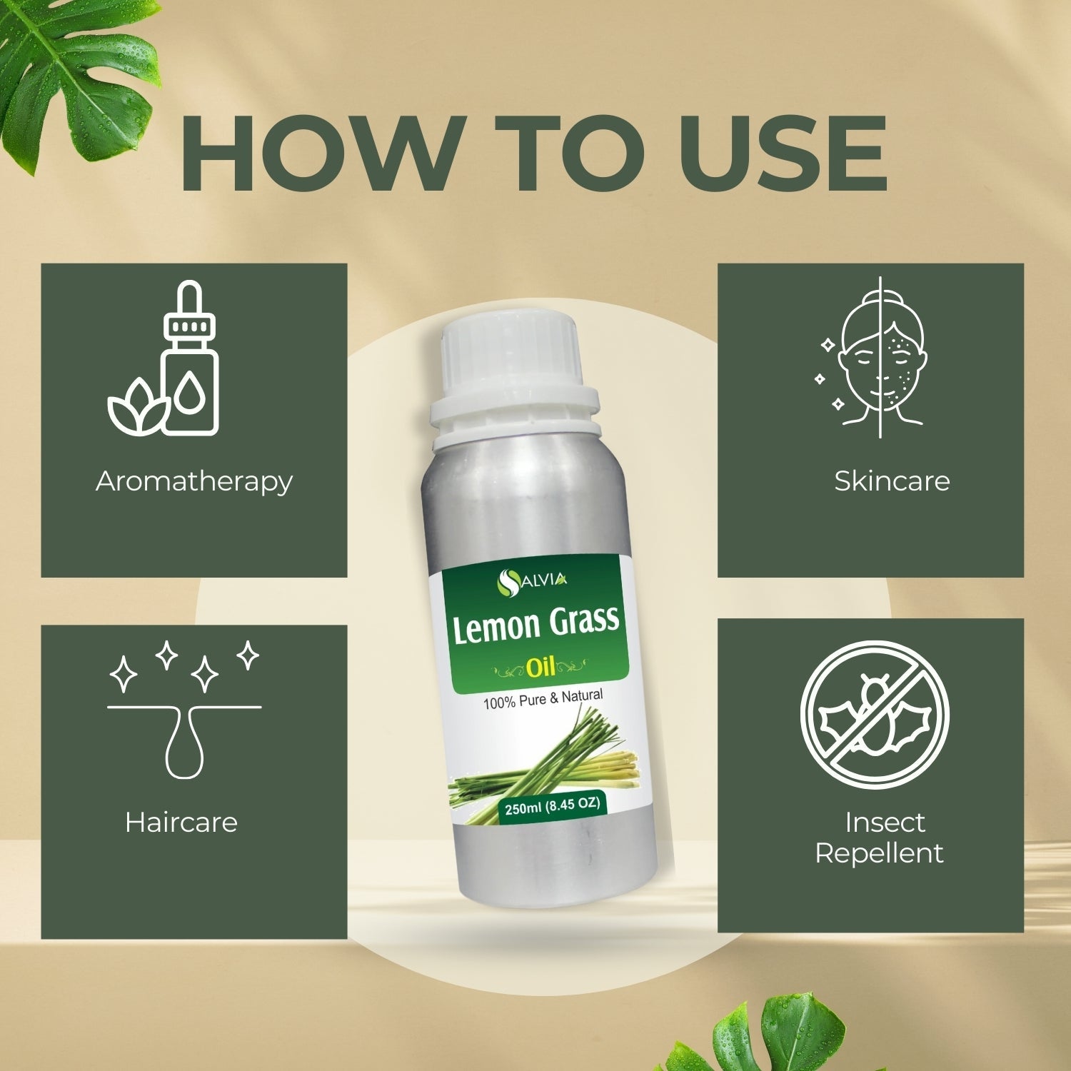 Pure Lemon grass Oil