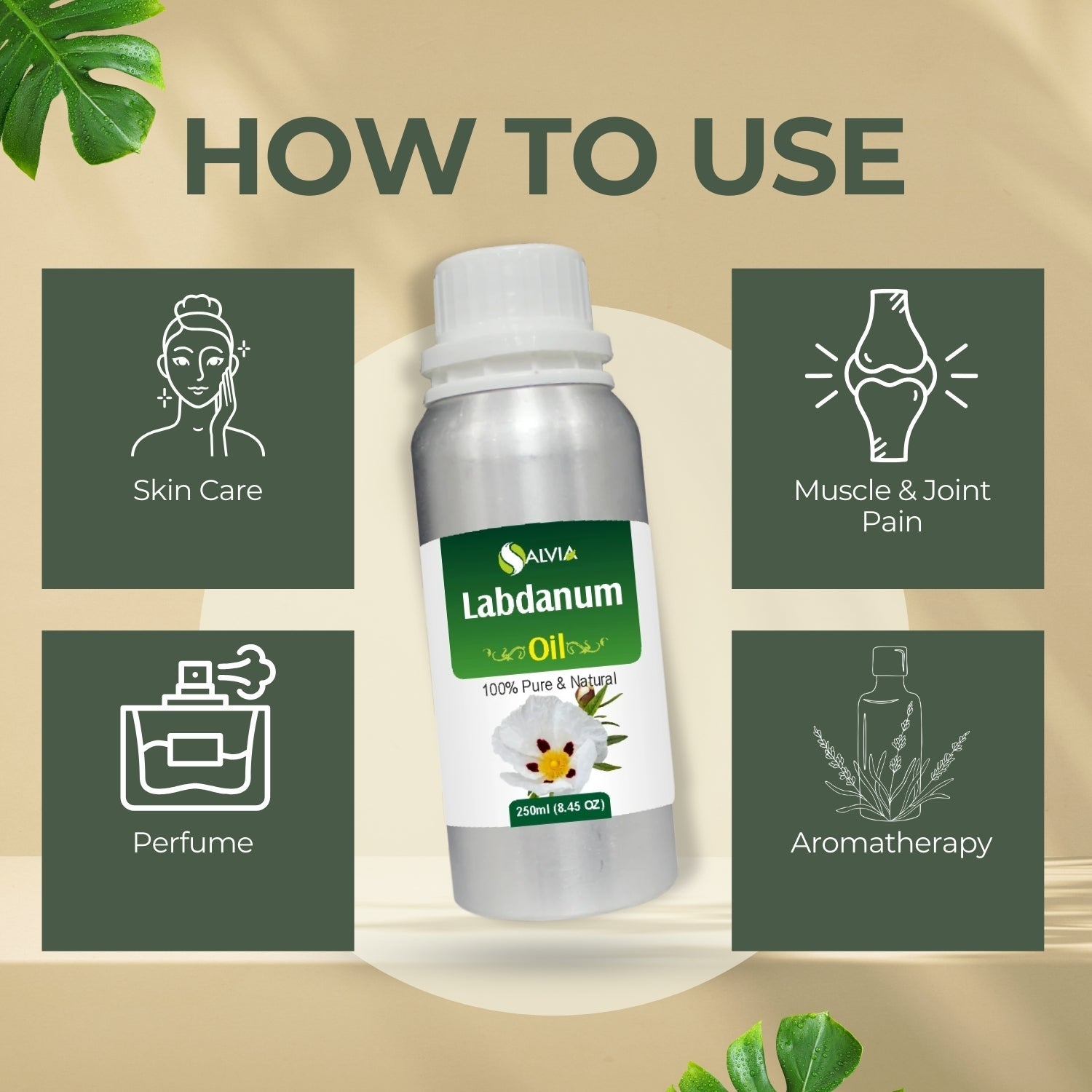 Labdanum Essential Oil/ Resino