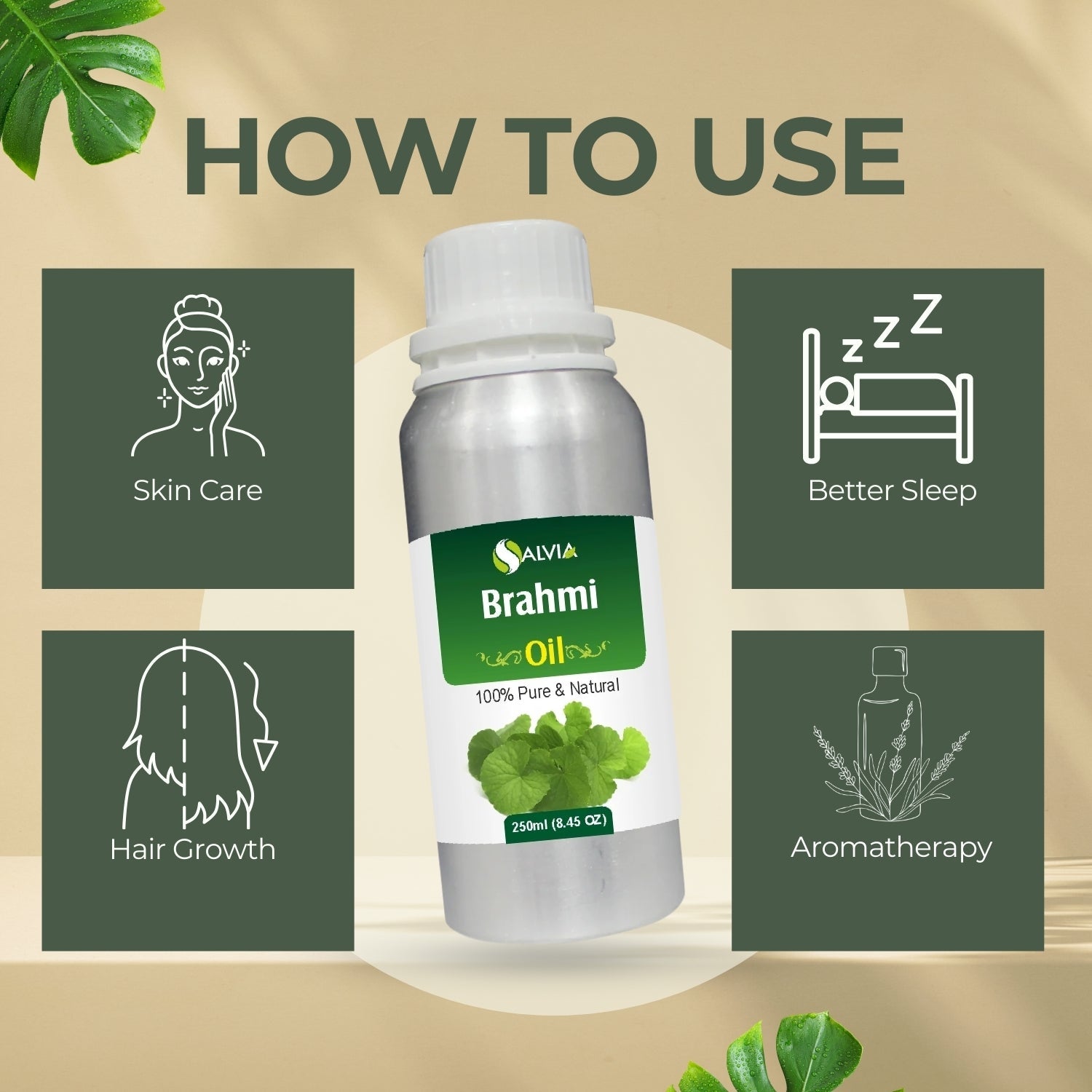 Pure Brahmi Oil for Hair
