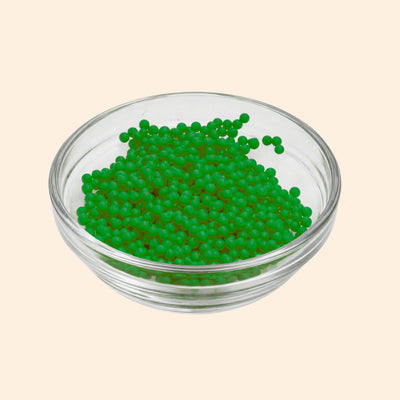 Green Bursting Beads