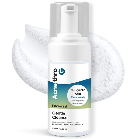 Glycolic acid Foaming Face Wash pack of 6