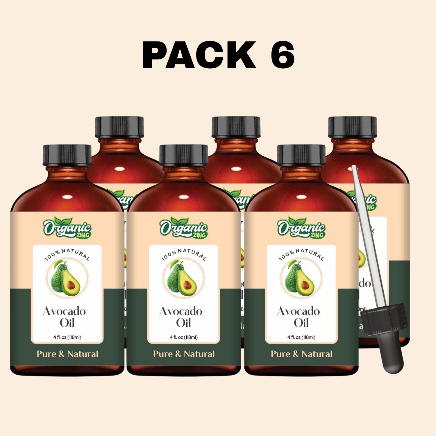 OrganicZing Avocado oil-118ml