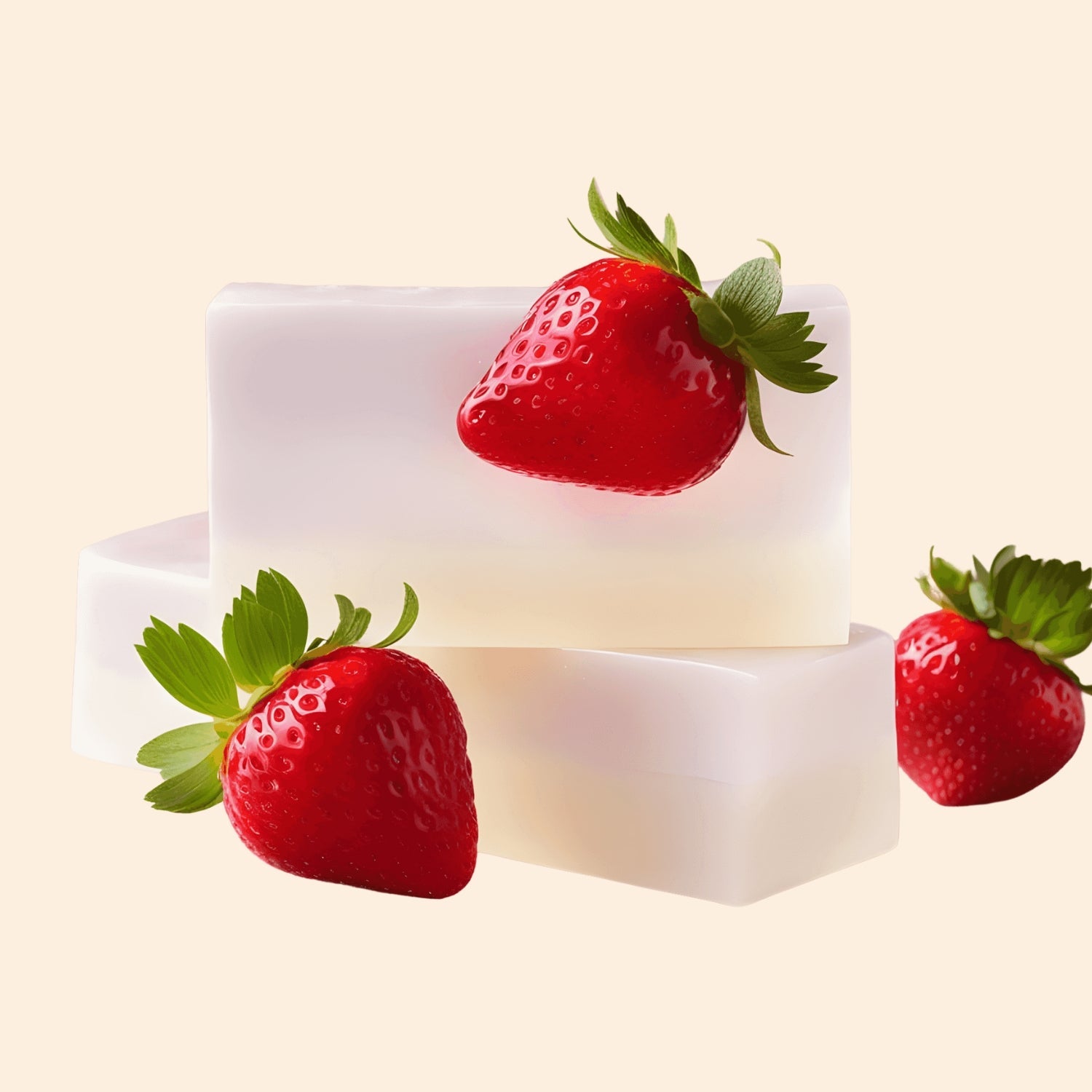 Strawberry Glycerin Soap Base