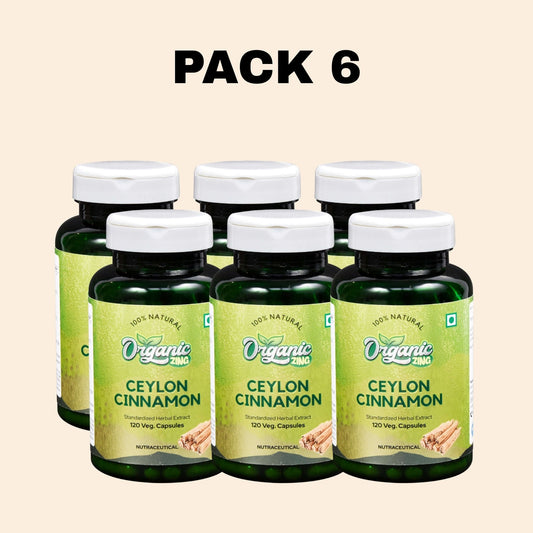 Ceylon Cinnamon Supplement- 120 Capsules