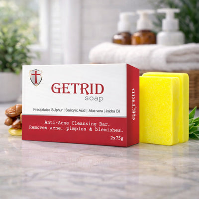 Sulfur and Salicyclic acid clarifying and exfoliating soap pack of 6