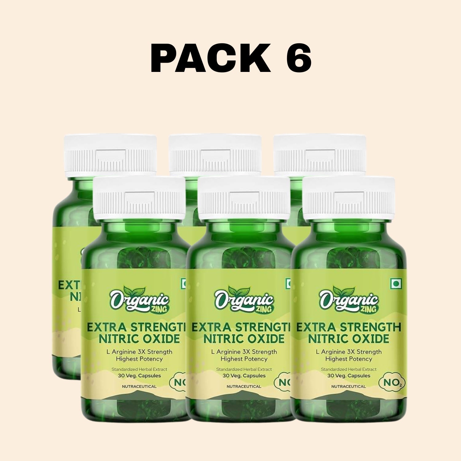 Extra Strength Nitric Oxide Supplement -30 Capsules