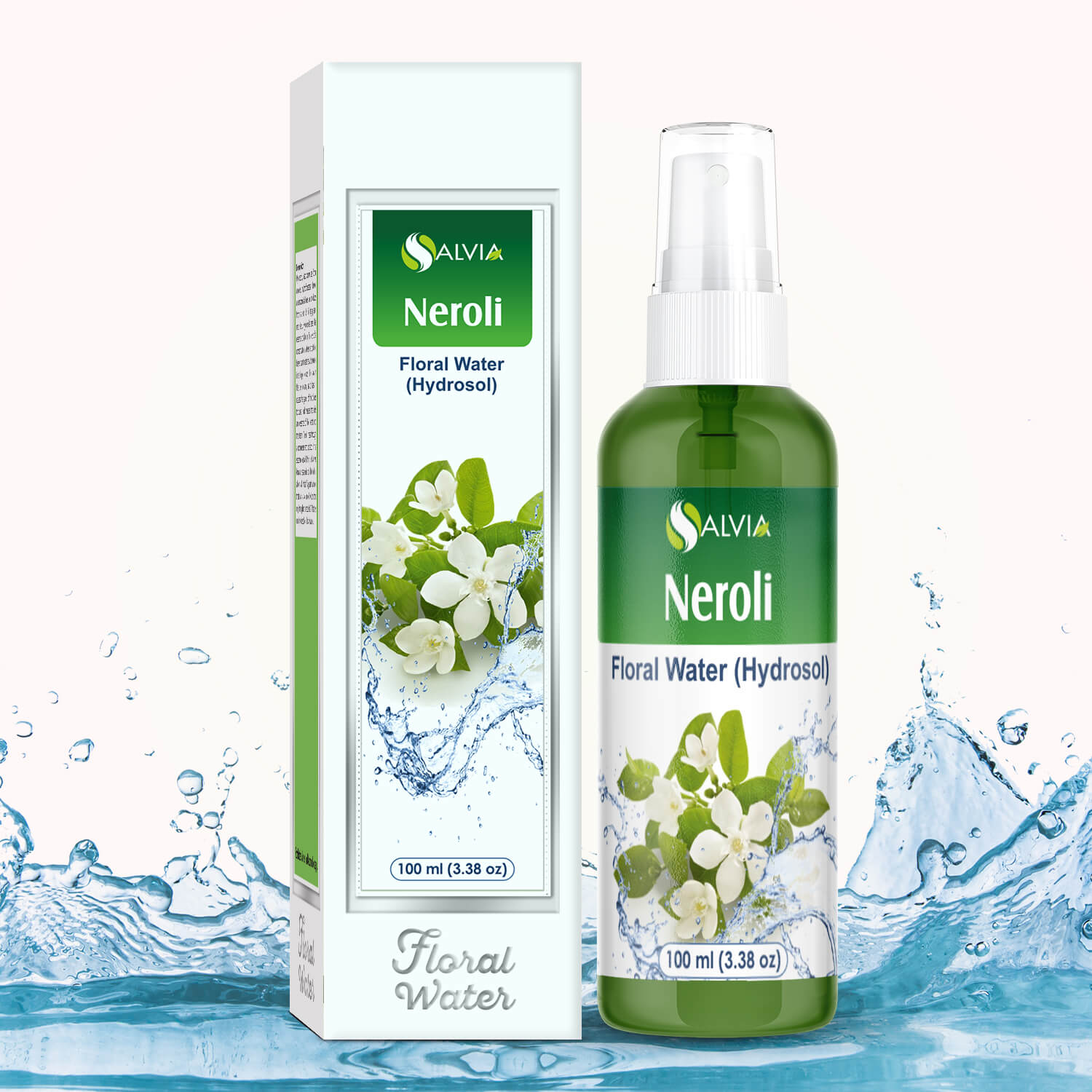 Salvia Floral Water 100 ml Neroli (Orange Blossom) Floral Water (Hydrosol)